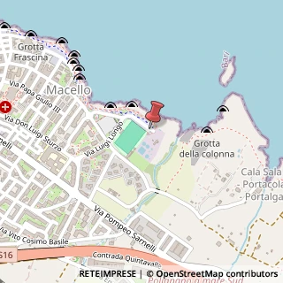 Mappa Lungomare Cristoforo Colombo, 70044 Polignano a Mare BA, Italia, 70044 Polignano a Mare, Bari (Puglia)