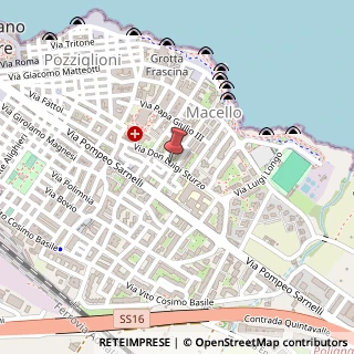 Mappa Via Don Luigi Sturzo, 70, 70044 Polignano a Mare, Bari (Puglia)