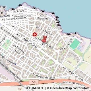 Mappa Via Vittorio Lenoci, 8, 70044 Polignano a Mare, Bari (Puglia)