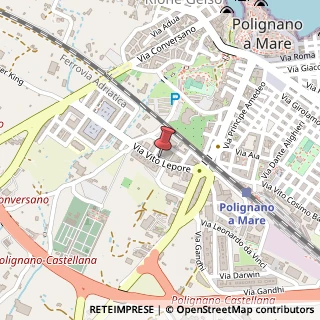 Mappa Via Lepore Vito, 44, 70044 Polignano a Mare, Bari (Puglia)