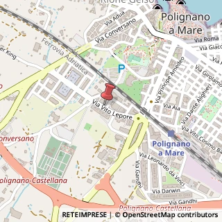 Mappa Via Lepore Vito, 28, 70044 Polignano a Mare, Bari (Puglia)