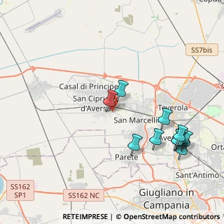 Mappa Via Limitone, 81030 Casapesenna CE, Italia (4.74727)