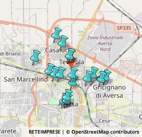 Mappa Via Chianca, 81031 Aversa CE, Italia (1.57667)