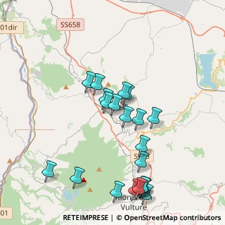 Mappa Via Cristoforo Colombo, 85025 Melfi PZ, Italia (4.305)
