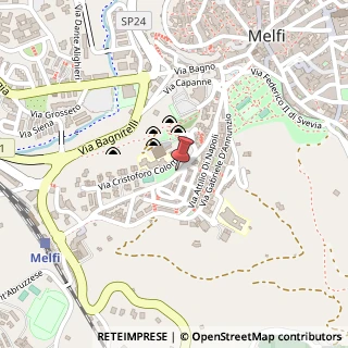 Mappa Via s. sofia 27, 85025 Melfi, Potenza (Basilicata)