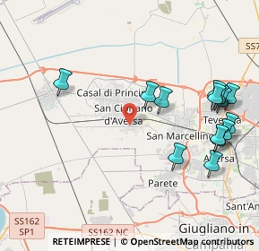 Mappa 81030 Casapesenna CE, Italia (5.04357)