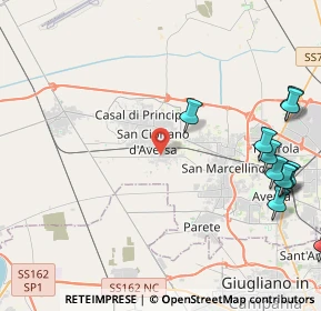 Mappa 81030 Casapesenna CE, Italia (6.20455)