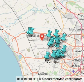 Mappa 81030 Casapesenna CE, Italia (6.874)