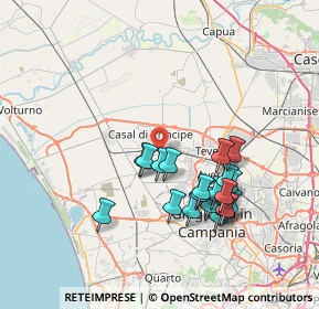 Mappa 81030 Casapesenna CE, Italia (7.377)