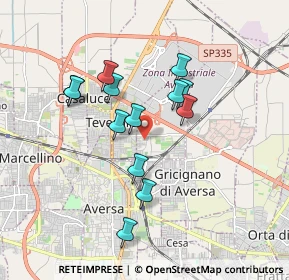 Mappa Via delle Ginestre, 81032 Carinaro CE, Italia (1.64615)