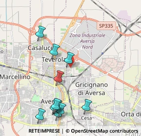 Mappa Via delle Ginestre, 81032 Carinaro CE, Italia (2.47455)