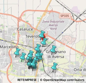 Mappa Via delle Ginestre, 81032 Carinaro CE, Italia (2.36)