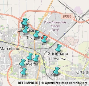 Mappa Via delle Ginestre, 81032 Carinaro CE, Italia (2.25643)