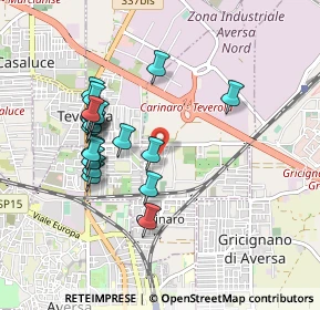 Mappa Via delle Ginestre, 81032 Carinaro CE, Italia (0.9235)