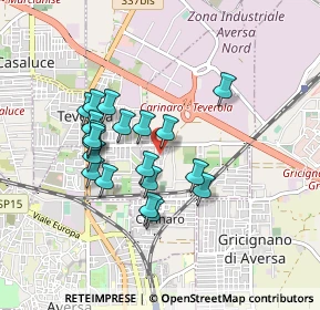 Mappa Via delle Ginestre, 81032 Carinaro CE, Italia (0.8065)