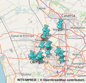 Mappa Via delle Ginestre, 81032 Carinaro CE, Italia (6.37824)