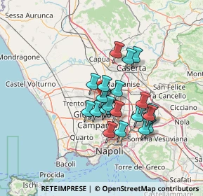 Mappa Via delle Ginestre, 81032 Carinaro CE, Italia (11.2405)