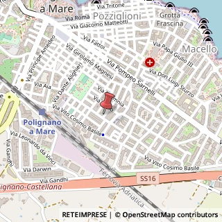 Mappa Via l'Abbate Stanislao, 76, 70044 Polignano a Mare, Bari (Puglia)