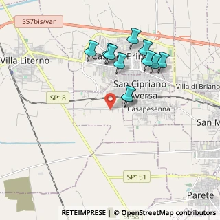 Mappa Viale Don Salvatore Vitale, 81036 San Cipriano d'Aversa CE, Italia (1.89)