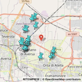Mappa Base Militare Americana Contrada Boscariello Palazzo, 81030 Gricignano di Aversa CE, Italia (2.102)