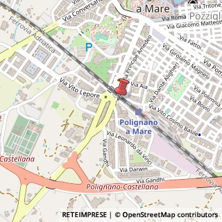Mappa Via Guglielmo Marconi, 159, 70044 Polignano a Mare, Bari (Puglia)