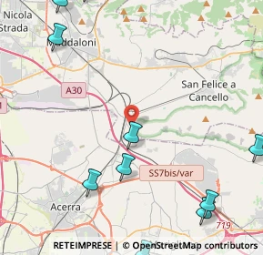 Mappa Via Barracco, 81027 San Felice A Cancello CE, Italia (6.78)