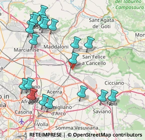 Mappa Via Barracco, 81027 San Felice A Cancello CE, Italia (10.44)