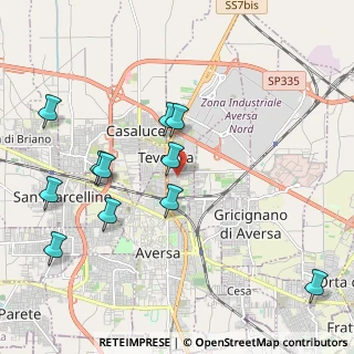 Mappa Via Amerigo Vespucci, 81030 Teverola CE, Italia (2.38909)