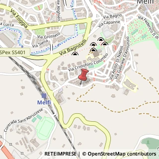 Mappa Vicoletto Stazione, 4, 85025 Melfi, Potenza (Basilicata)
