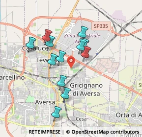 Mappa 81032 Carinaro CE, Italia (1.73462)