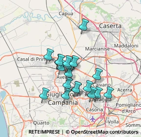 Mappa 81032 Carinaro CE, Italia (5.99579)