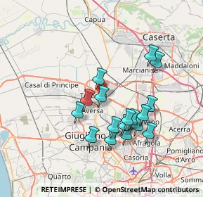 Mappa 81032 Carinaro CE, Italia (7.03176)