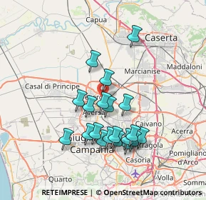Mappa 81032 Carinaro CE, Italia (6.9905)