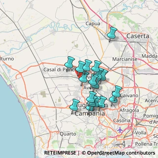Mappa Via Omero, 81030 San Marcellino CE, Italia (5.99333)