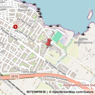Mappa Via Enrico Berlinguer, 146, 70044 Polignano a Mare, Bari (Puglia)