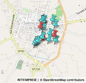 Mappa Via Professor M.Pontrelli, 70028 Sannicandro di Bari BA, Italia (0.2765)