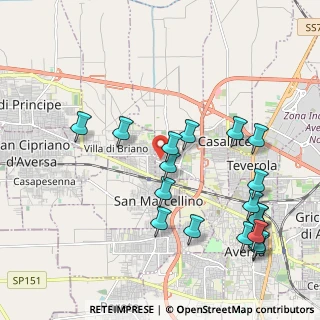 Mappa Via Montecarmelo, 81030 Frignano CE, Italia (2.46833)