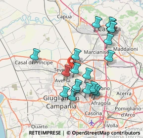 Mappa Polo Unica, 81032 Carinaro CE, Italia (7.8525)