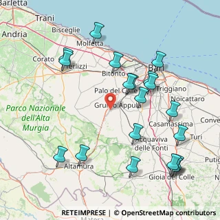 Mappa Toritto, 70020 Toritto BA, Italia (20.0815)