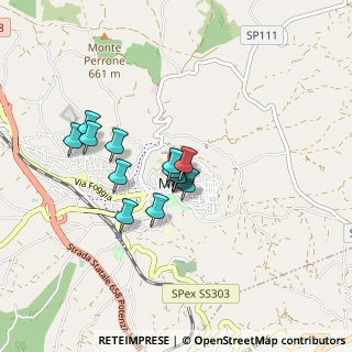Mappa Piazza Giuseppe Daddezio Toga Doro, 85025 Melfi PZ, Italia (0.635)