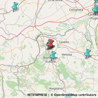 Mappa Vico Nuovo, 85025 Melfi PZ, Italia (28.72286)