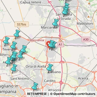 Mappa Zona industriale ASI - Loc. Pascarola, 80023 Caivano NA, Italia (6.546)