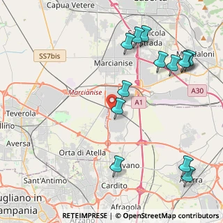Mappa Zona industriale ASI - Loc. Pascarola, 80023 Caivano NA, Italia (5.44308)