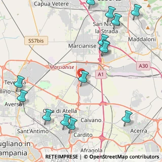 Mappa Zona industriale ASI - Loc. Pascarola, 80023 Caivano NA, Italia (6.296)