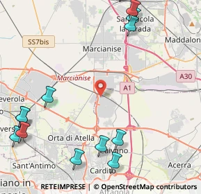 Mappa Zona industriale ASI - Loc. Pascarola, 80023 Caivano NA, Italia (7.209)