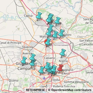 Mappa Zona industriale ASI - Loc. Pascarola, 80023 Caivano NA, Italia (8.6515)