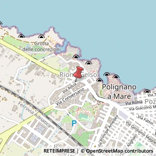 Mappa Via Adua, 6, 70044 Polignano a Mare, Bari (Puglia)
