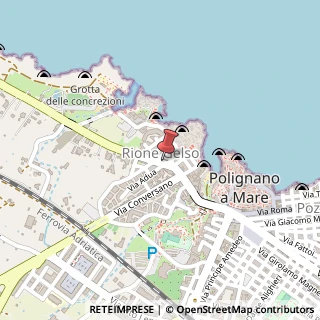 Mappa Largo Gelso, 1, 70044 Polignano a Mare, Bari (Puglia)