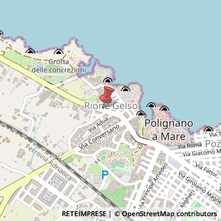 Mappa Via Arimondi, 40, 70044 Polignano a Mare, Bari (Puglia)