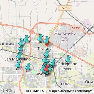 Mappa Via Giovanni Pascoli, 81030 Teverola CE, Italia (2.345)